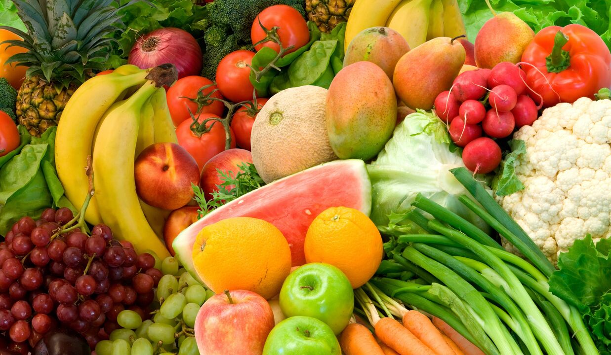 Vegetables and fruits to restore vision