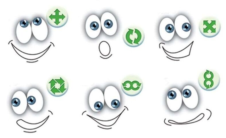 eye exercises to restore vision